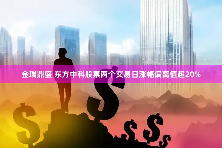 金瑞鼎盛 东方中科股票两个交易日涨幅偏离值超20%